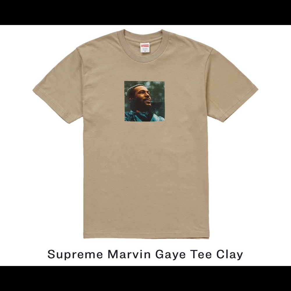 Supreme Marvin Gaye Tee Clay